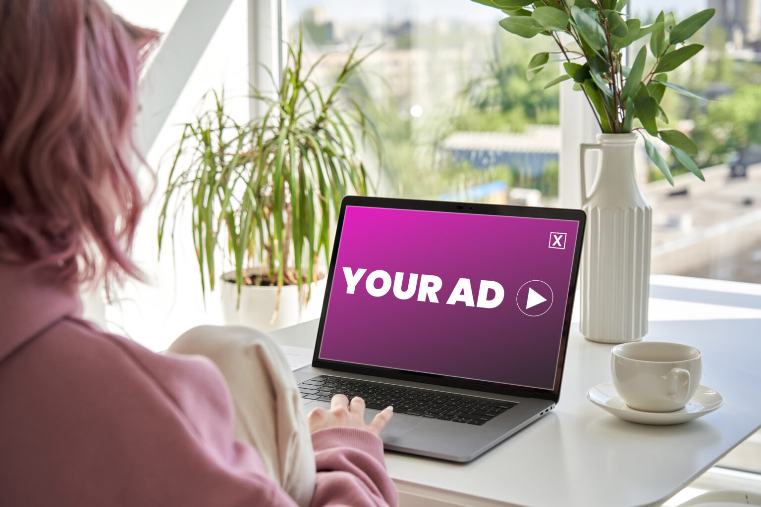 Video Ad Placement On Consumer Laptop