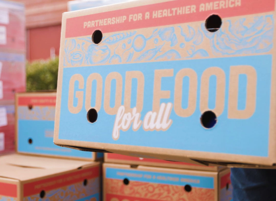 Good Food For All Branded Box