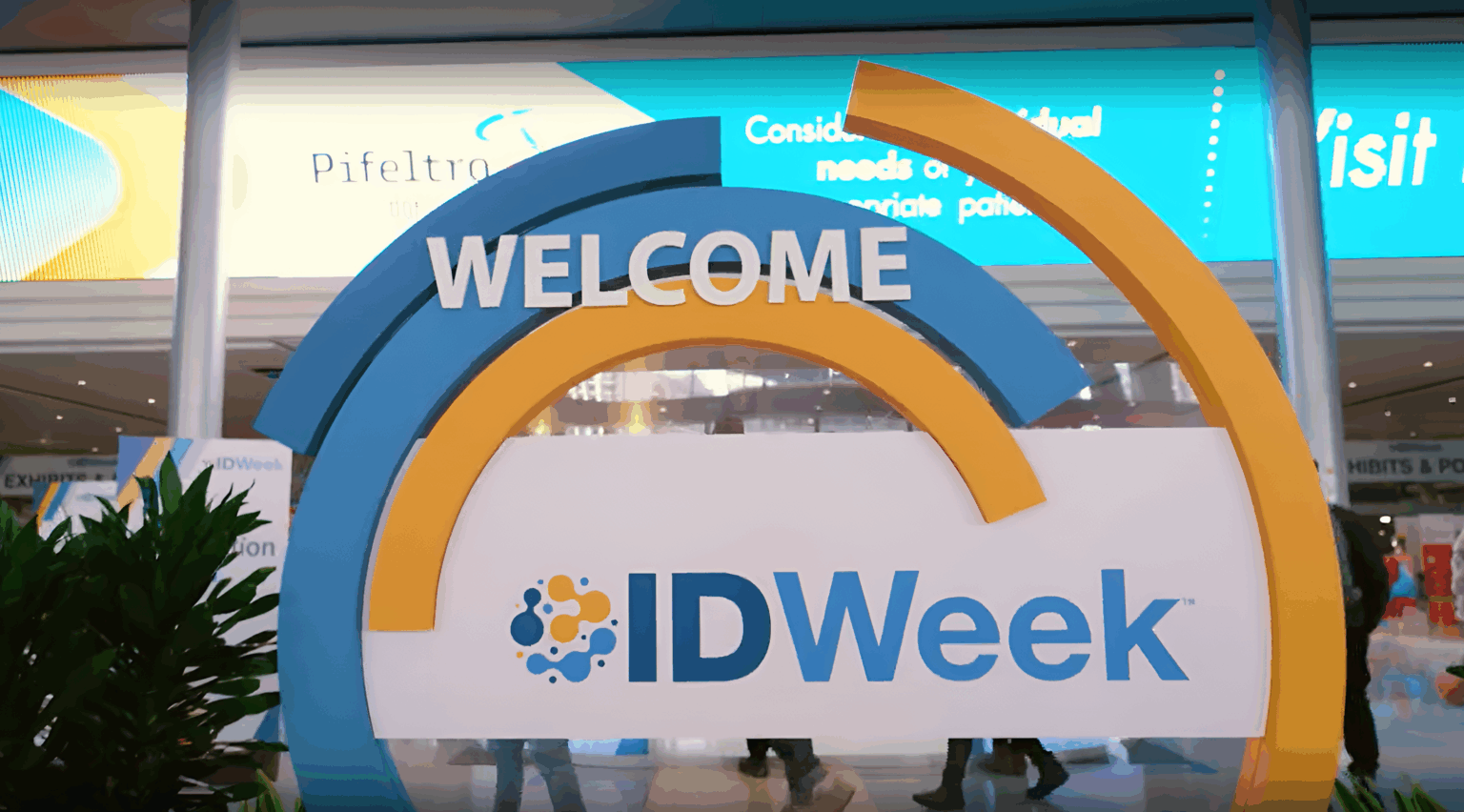 Welcome I D Week Sign